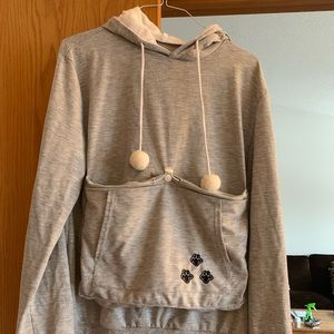 Cat Pouch Hoodie
